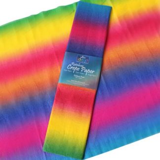 BI0170 Rainbow Crepe Paper