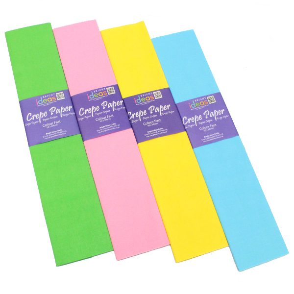 BI2528 Pastel Crepe Paper Pack PK04