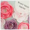 Want that trend paper flowers