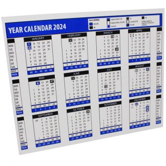 BI0453(24) 2024 Year Desk Calendar Front